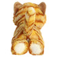 Aurora® Mini Flopsie™ Ginger Cat Stuffed Animal - Orange 8 Inches, Polyester, Playful Companion for All Ages