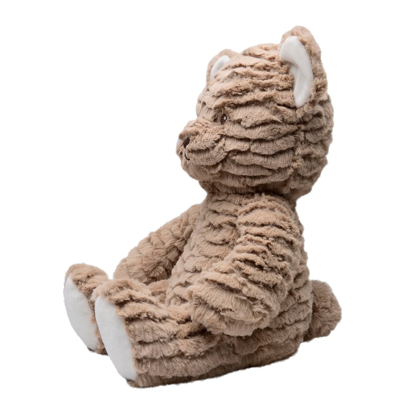 Premium, Soft Stuffed Animal Toy For Babies, Infants And Toddlers, Little Me Tan Plush Teddy Bear (10 In. Sitting)