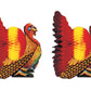 Beistle Colorful Tissue Turkey Centerpiece Pack of 2