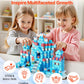 VEVOR Magnetic Blocks, 150 PCS Glacier Castle Set, Magnetic Building Cubes for Kids, STEM Montessori Sensory Toys for Christmas