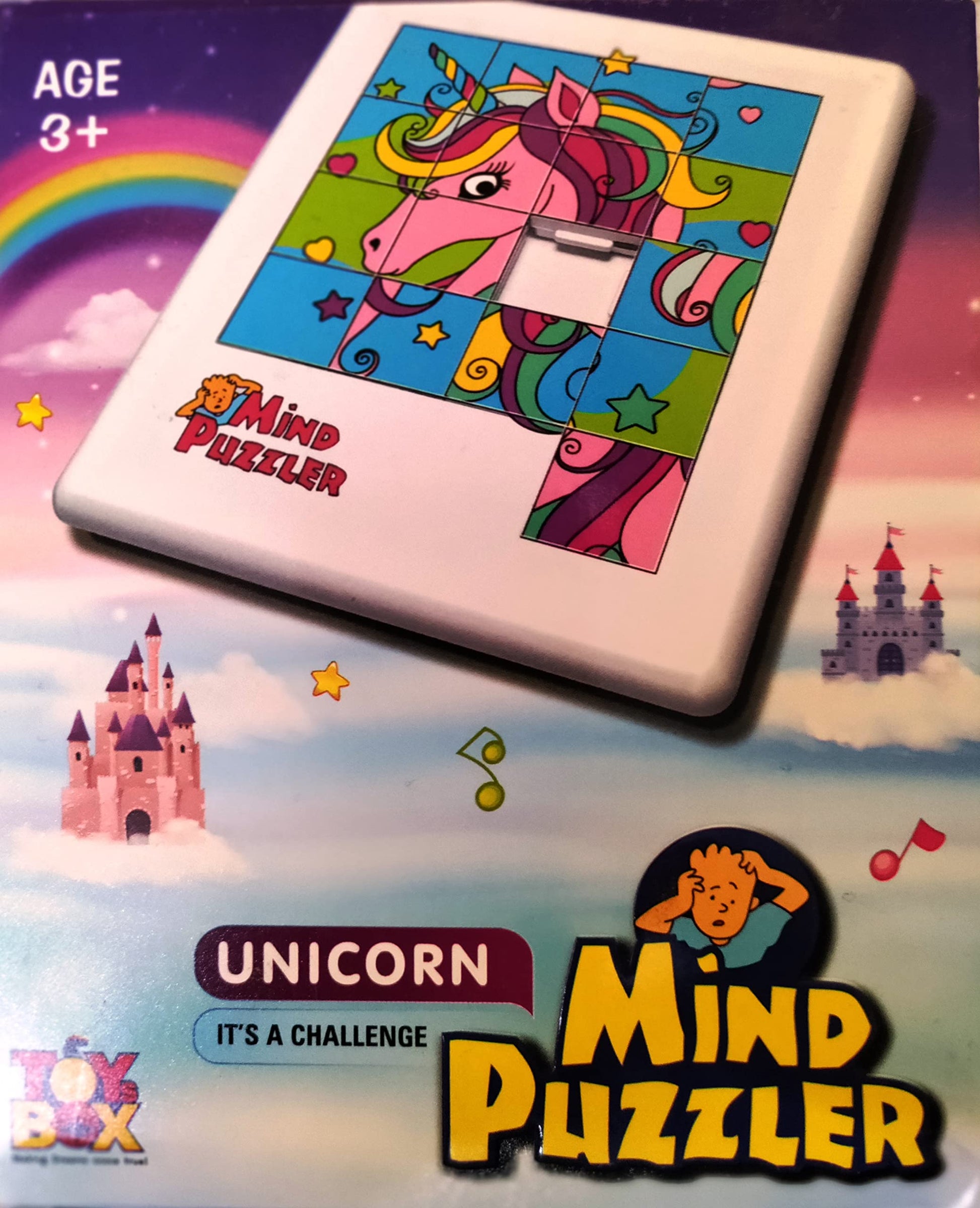 Toysbox Mind Puzzler Unicorn Designed Framed Puzzle Mind Challenging Game For Kids