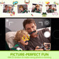 SYNCFUN Kids Smart Phone, Dinosaur Christmas Birthday Gift for Boys Age 3 4 5 6 7 8 Year Old, Toddler Phone Toys with Dual Camer