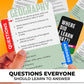 QUOKKA Trivia Card Game with 500 Questions in Geography - Trivia Games for mature-themeds  Teens  and Families - Trivia Cards with Answers - Great Board Games Trivia for Family Party and Game Night
