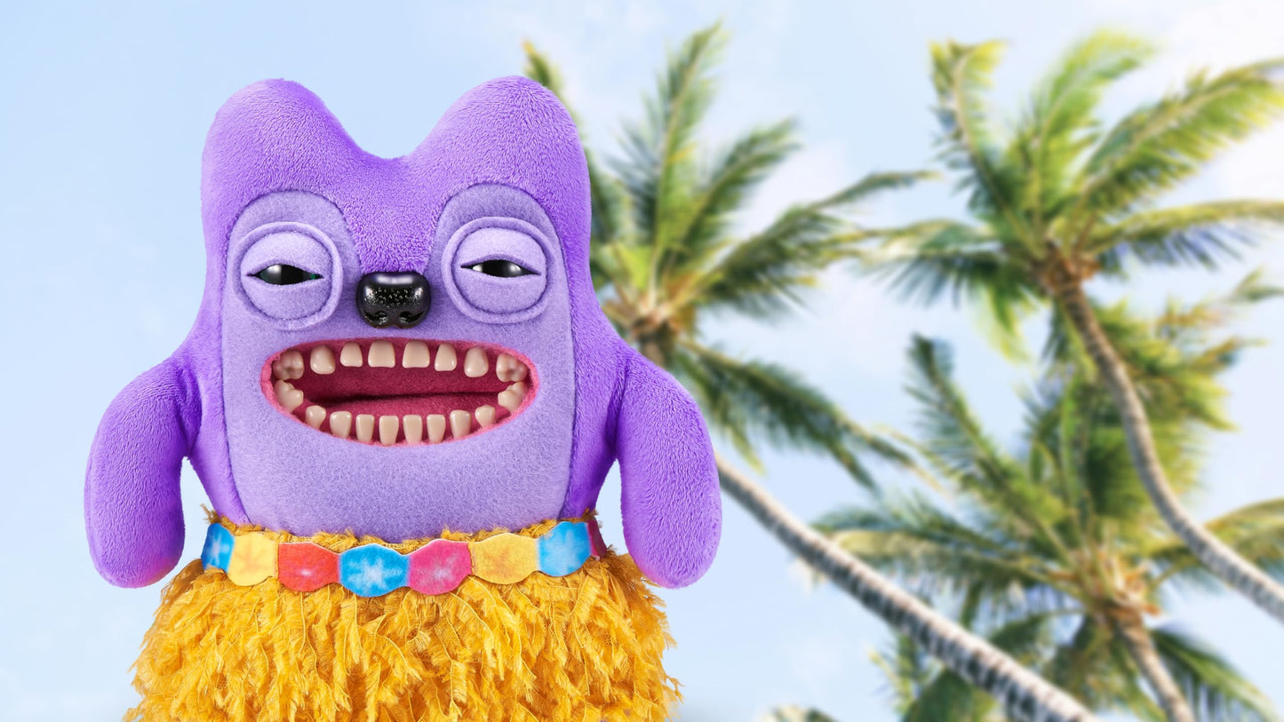 Fuggler Vacay Vibes Plush Toy - Greedy Grinner, Funny Ugly Monster Collectible, Perfect Gift for Kids and Collectors