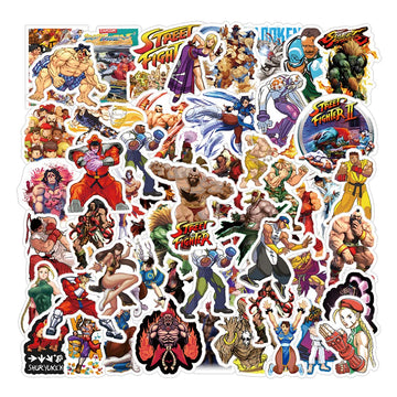 52Pcs Games Merch Stickers, Collection Vinyl Waterproof Sticker Decals For Water Bottle, Laptop, Phone, Skateboard, Car, Gifts F