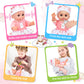 Baby Doll Care Set, Baby Doll Feeding Playset 20Pcs, Realistic Pretend Play Baby Doll, Incl Baby Care Bag, Milk Bottle, Pacifier, Diaper, Clothes, B-Day Gifts For Age 3 4 5 6+ Year Old Girls Kids