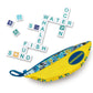 Bananagrams Oceanic Edition Family Board Game, (U-3C-25447)