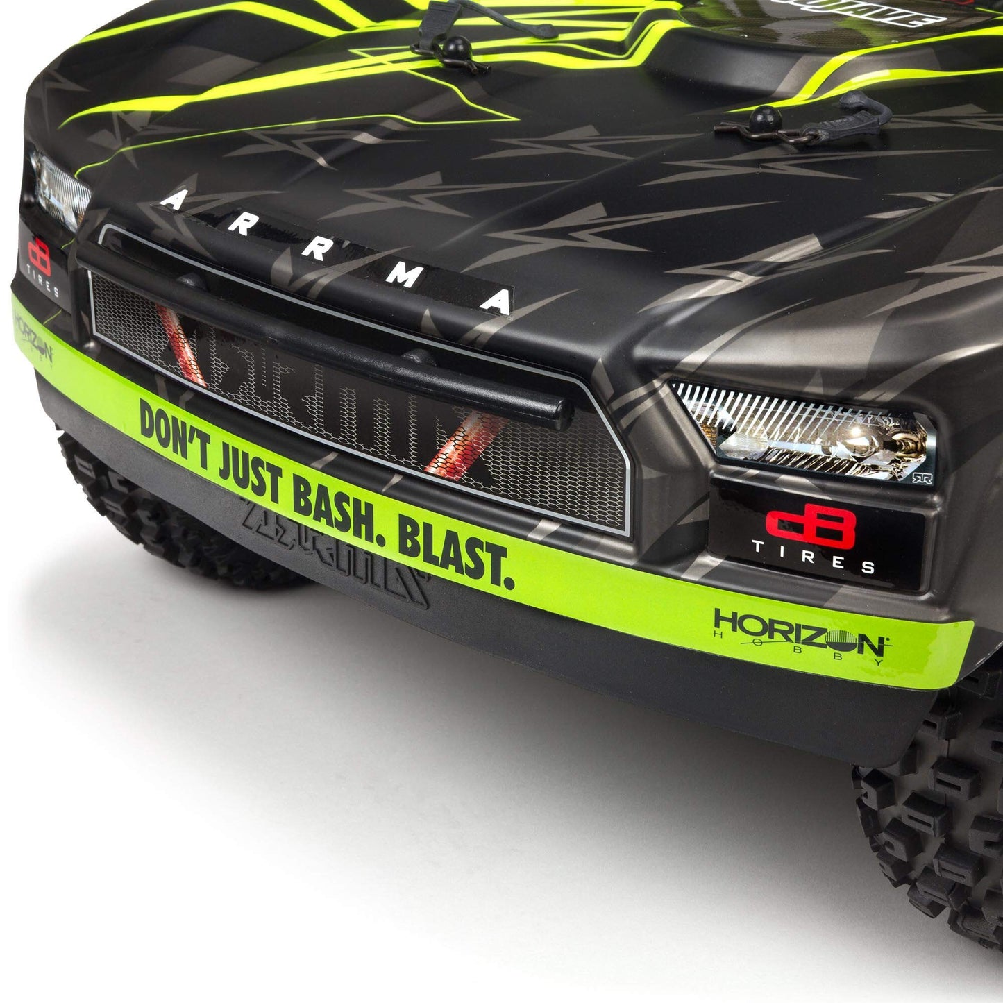 ARRMA RC Truck 1/7 Mojave 6S V2 4WD BLX Desert Truck with Spektrum Firma (Ready-to-Run), Green/Black, ARA7604V2T1