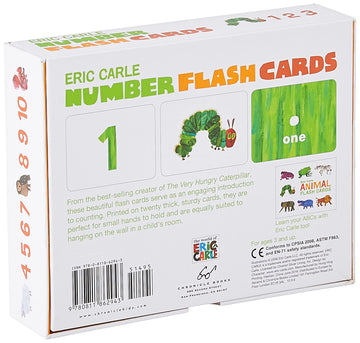 Chronicle Books, Eric Carle Number Flash Cards