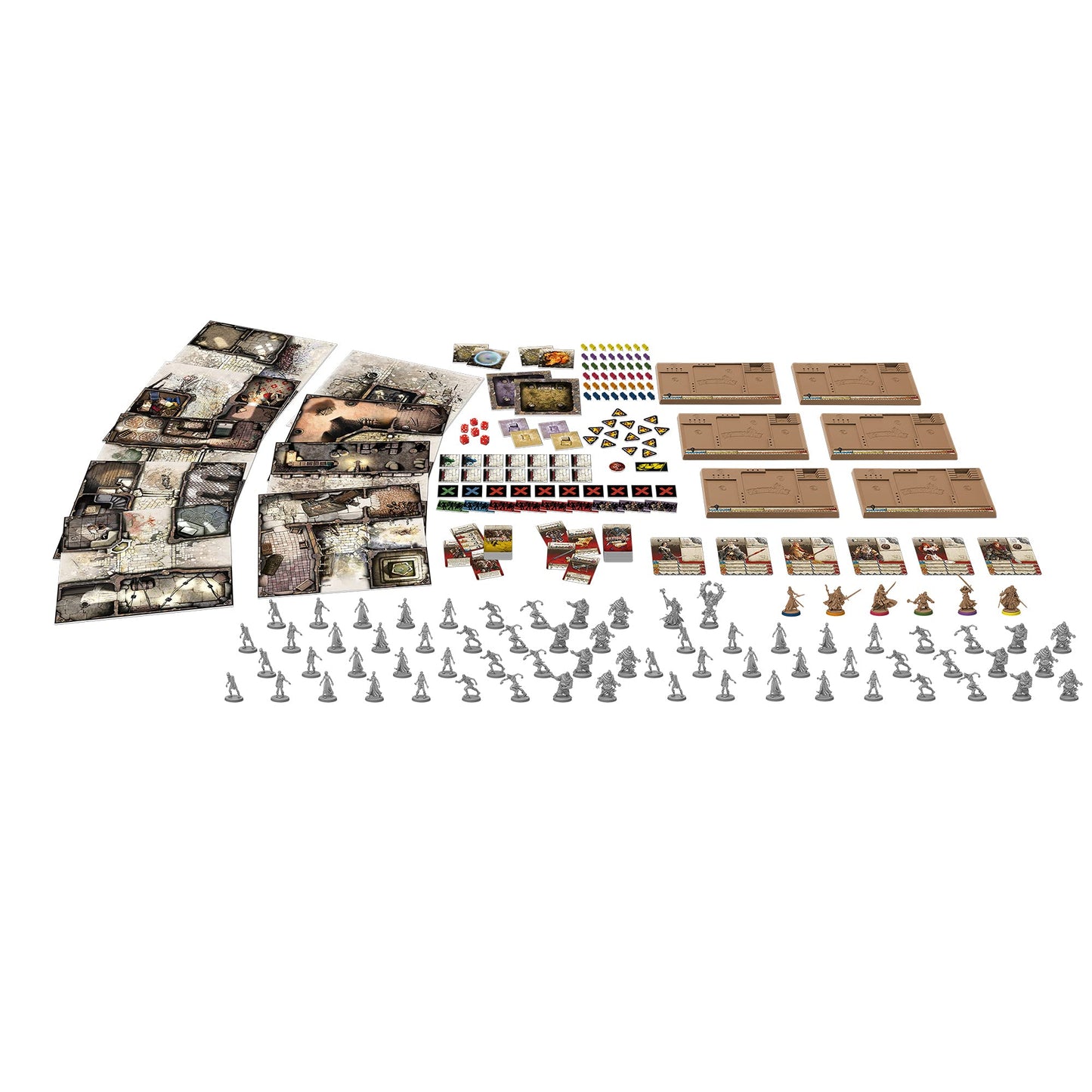 Zombicide Black Plague Board Game (Base) | Strategy Board Game | Cooperative Board Game For Teens And Adults | Zombie Board Game