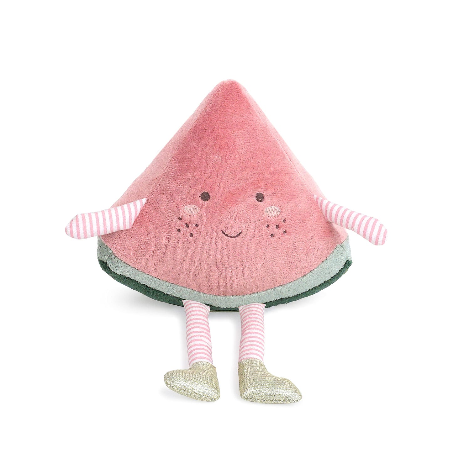 Mon Ami Premium Water-Melonie Soft Stuffed Plush Toy 10   , Whimsical Adorable Face - Handcrafted Squishable Fruit Doll, Perfect