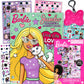Bendon Barbie Coloring Activity Book and Sticker Set for Kids