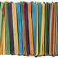 Eco Craft Stix - ECS 114st Colored- 500ct -ECS 114st 4.5 Colored Wooden Craft Sticks - Pack of 500ct