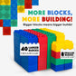 Biggoblocks Big Blocks For Kids Ages 4-8 - Indoor & Outdoor Blocks For Kids Games - Large Building Blocks (48 Pc) Learner Set