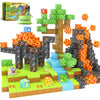 Magnetic Blocks Dinosaur Toys, Build Mine Magnet World Dinosaurs Set, Magnetic Tiles Building Toys For Boys & Girls Kids Ages 3-
