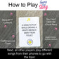 Game That Song 90's Mix Expansion - 50 New Cards - Cardstock - Family Fun Game for Adults & Teens - White/Off-White