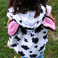Little Adventures Animal Vest Costumes Dress Ups - Machine Washable Child Pretend Party And Nativity Outfits (Cow, Age 8-12)