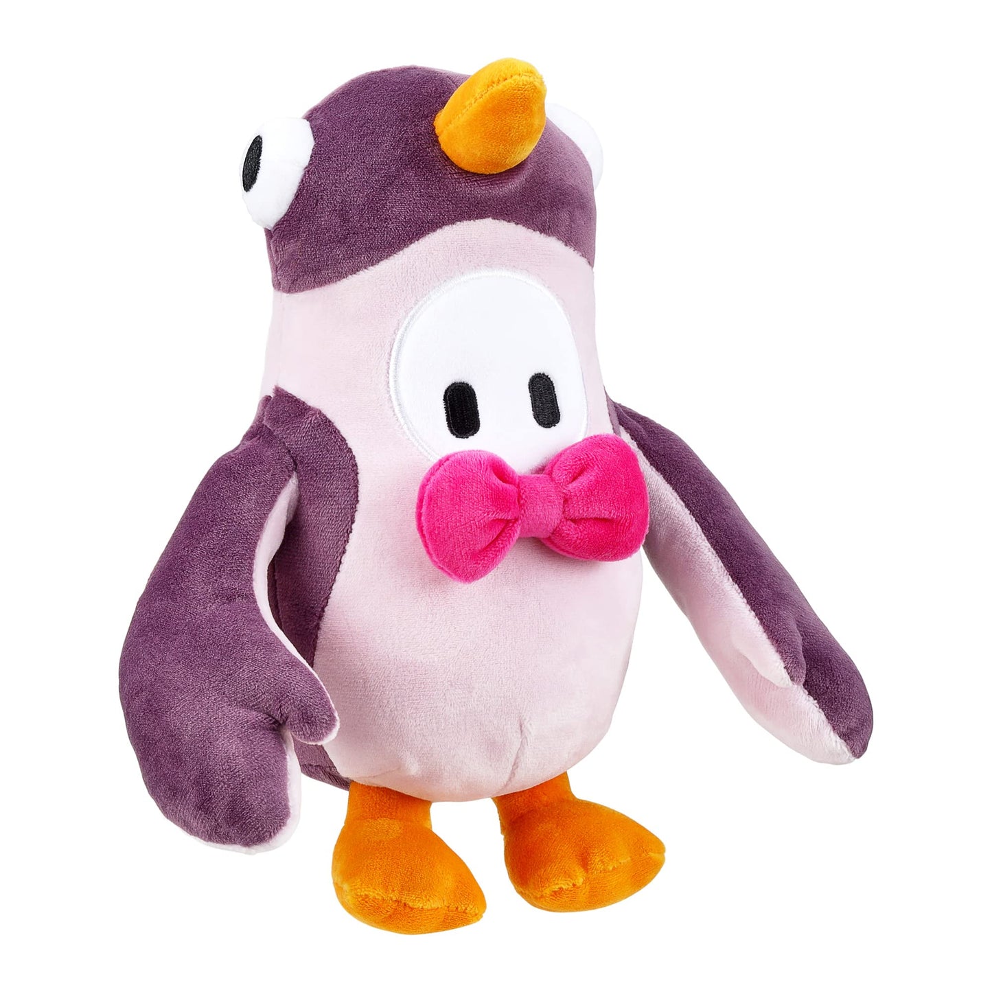FALL GUYS Ultimate Knockout 8" Plush Toy - Preppy Penguin, Multicolor, Polyester, Model 62595