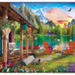Masterpieces 1000 Piece Jigsaw Puzzle For Adults, Family, Or Kids - Evening On The Lake - 19.25'X26.75'