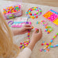 NEXBOX Jewelry Making Kit for Girls - Toddler Pop Beads, Small, Purple, Model 6113, Ideal Birthday Gift for Ages 3-8