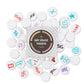 Stellar Factory Dry Erase Tokens - 80 PCS Reusable Cardboard for DIY, Game Design, and RPGs