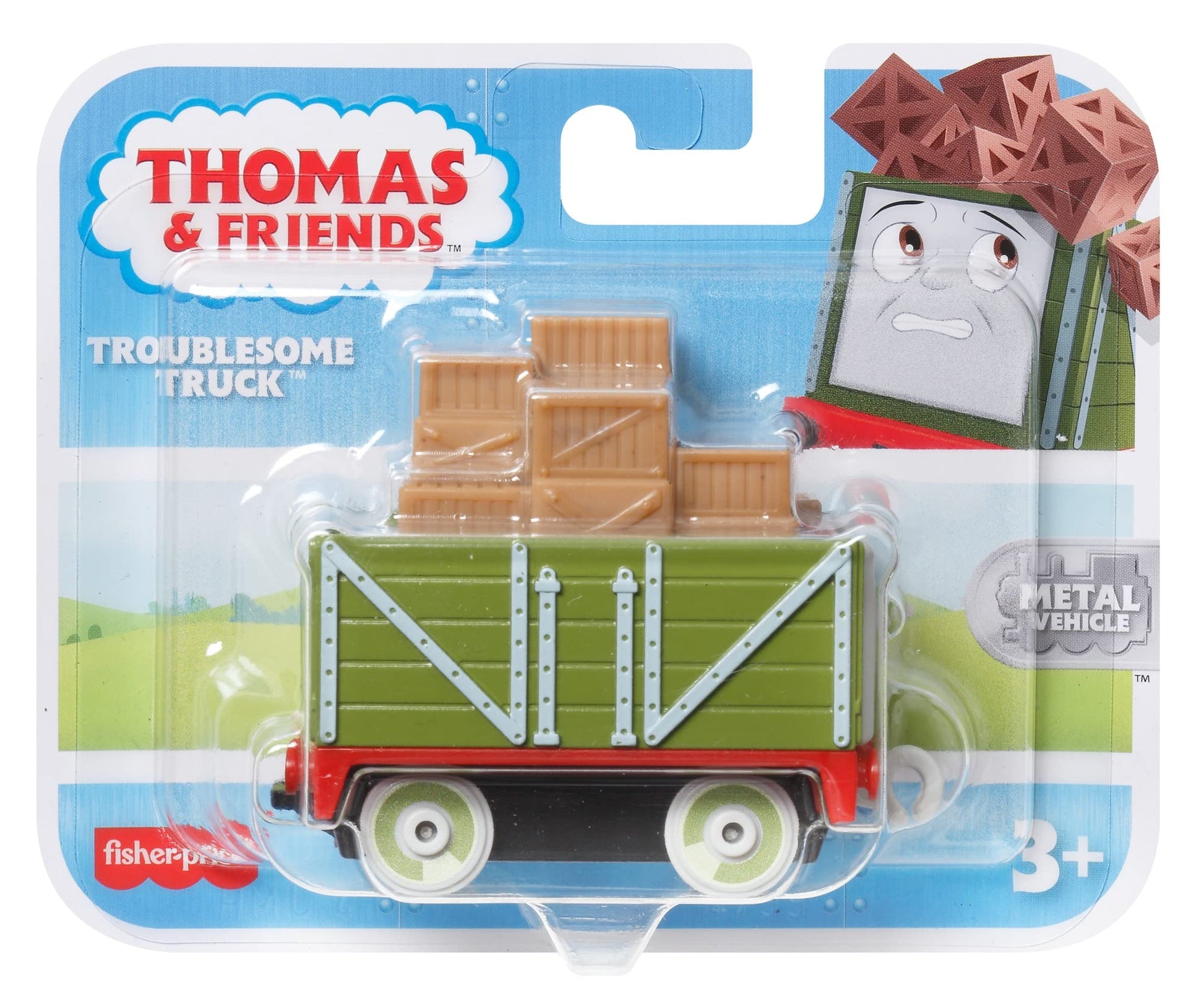 Thomas & Friends Toy Train, Troublesome Truck Diecast Metal Vehicle For Preschool Kids
