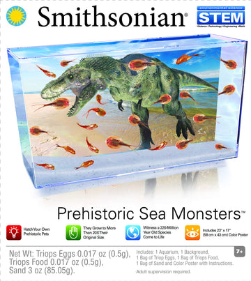 Smithsonian Prehistoric Sea Monsters 23X17 Inches