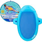 SwimWays Spring Float enhanced SunCatcher Pool Lounge Chair with Hyper-Flate Valve  Blue