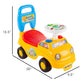 Lil' Rider Push Car - Scoot and Ride with Steering Wheel, Lights & Music for Kids, 20x9.5x16.5 inches, Multi-color, Model 80-YF-