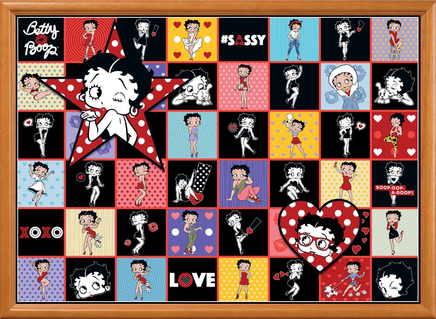 Betty Boop Oop-A-Doop 1000 Piece Jigsaw Puzzle