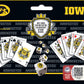 Masterpieces Game Day - NCAA Iowa Hawkeyes 2-Pack Playing Cards & Dice Pack - Officially Licensed Set for mature-themeds and Family