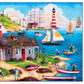 MasterPieces 300 Piece EZ Grip Jigsaw Puzzle - Painter's Point - 18x24