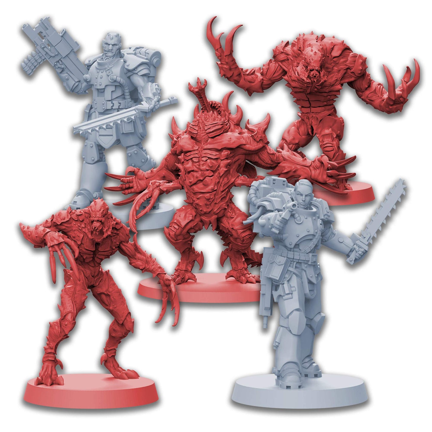CMON Zombicide Invader Dark Side Expansion - Cooperative Strategy Game for 1-6 Players, Ages 14+, Tabletop Miniatures, 1 Hour Playtime