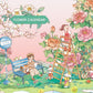 MOMIBOOK Puzzles for Adults 1000 Piece Jigsaw Puzzles of Flower Calendar, Photosensitive Discoloration Painting Image Four Seaso