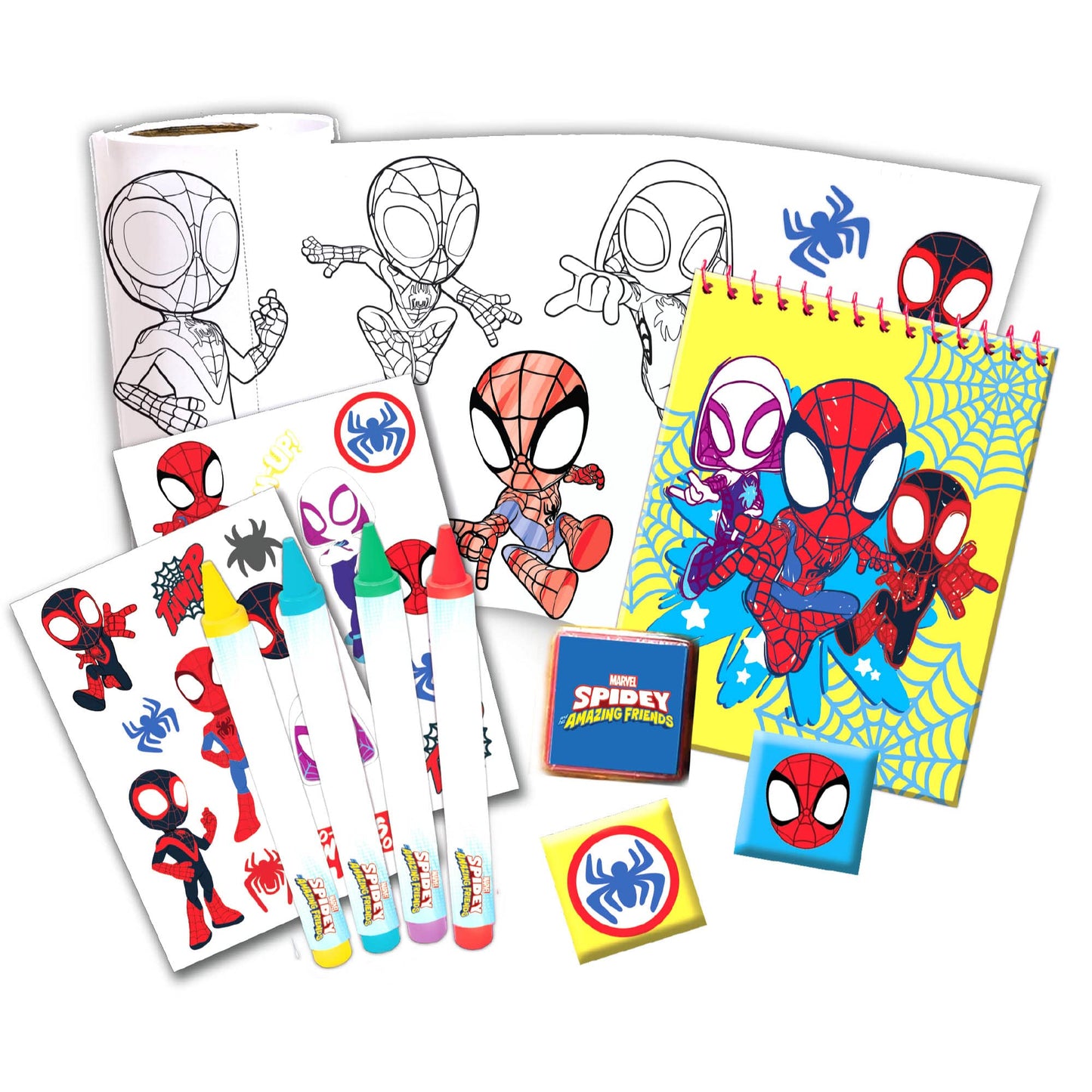 Tara Toys Spidey & Friends Creativity Set - Arts & Crafts Gift for Ages 3+, One Size, Plastic