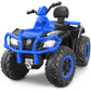 ELEMARA 24V 2 Seater Ride on ATV for Big Kids,4x4 Kids ATV 4 Wheeler Ride on Toy with 400W Powerful Motors, 5mph Max Speed,Kid F
