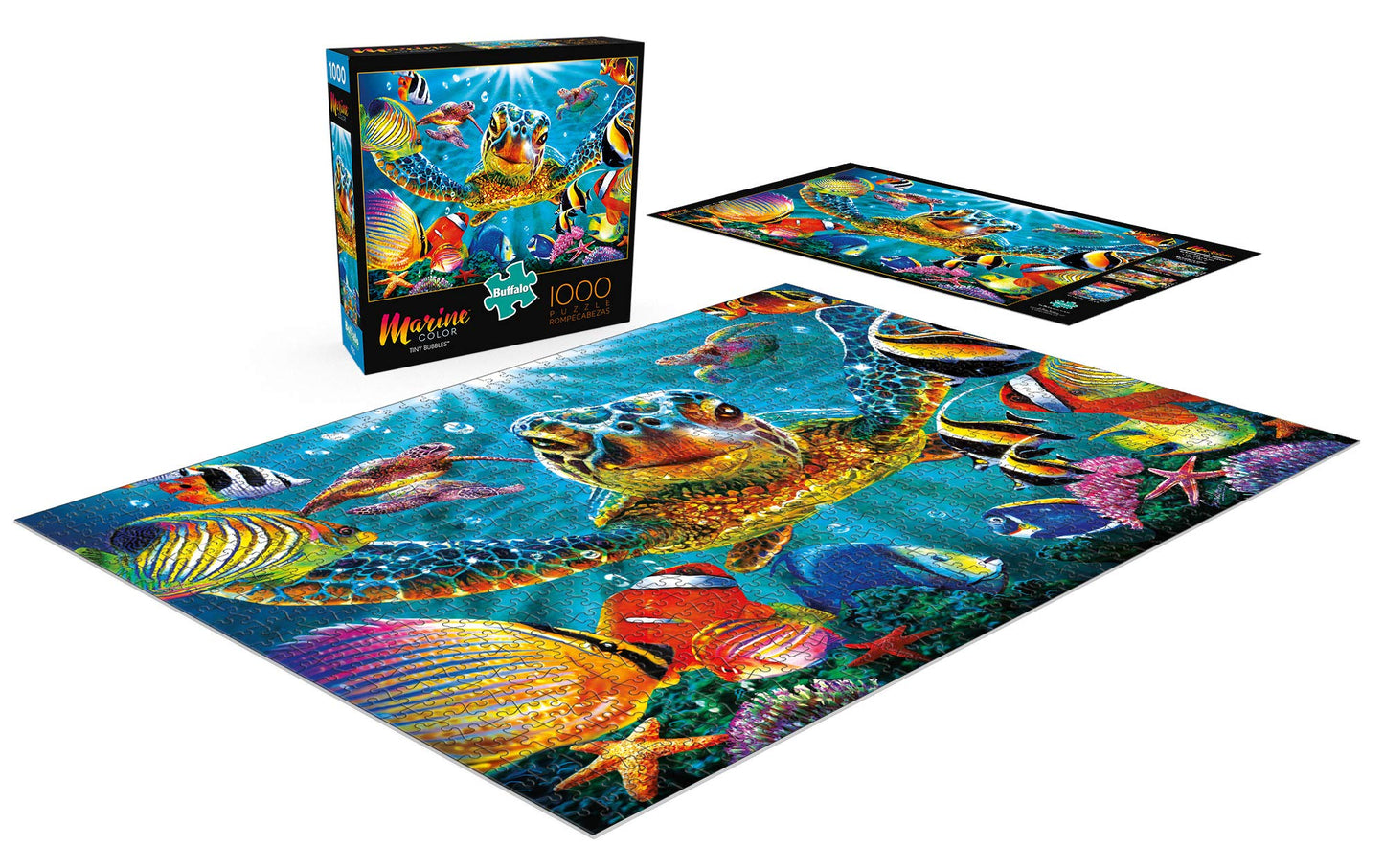Buffalo Games - Steve Sundram - Tiny Bubbles - 1000 Piece Jigsaw Puzzle For Adults - Challenging Puzzle Perfect For Game Nights - Finished Size Is 26.75 X 19.75