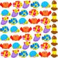 300 Pieces Mini Erasers Assortment Mini Sea Animal Erasers Fun Erasers Kids Cute Erasers Bulk Erasers Mini Pencil Erasers Assort