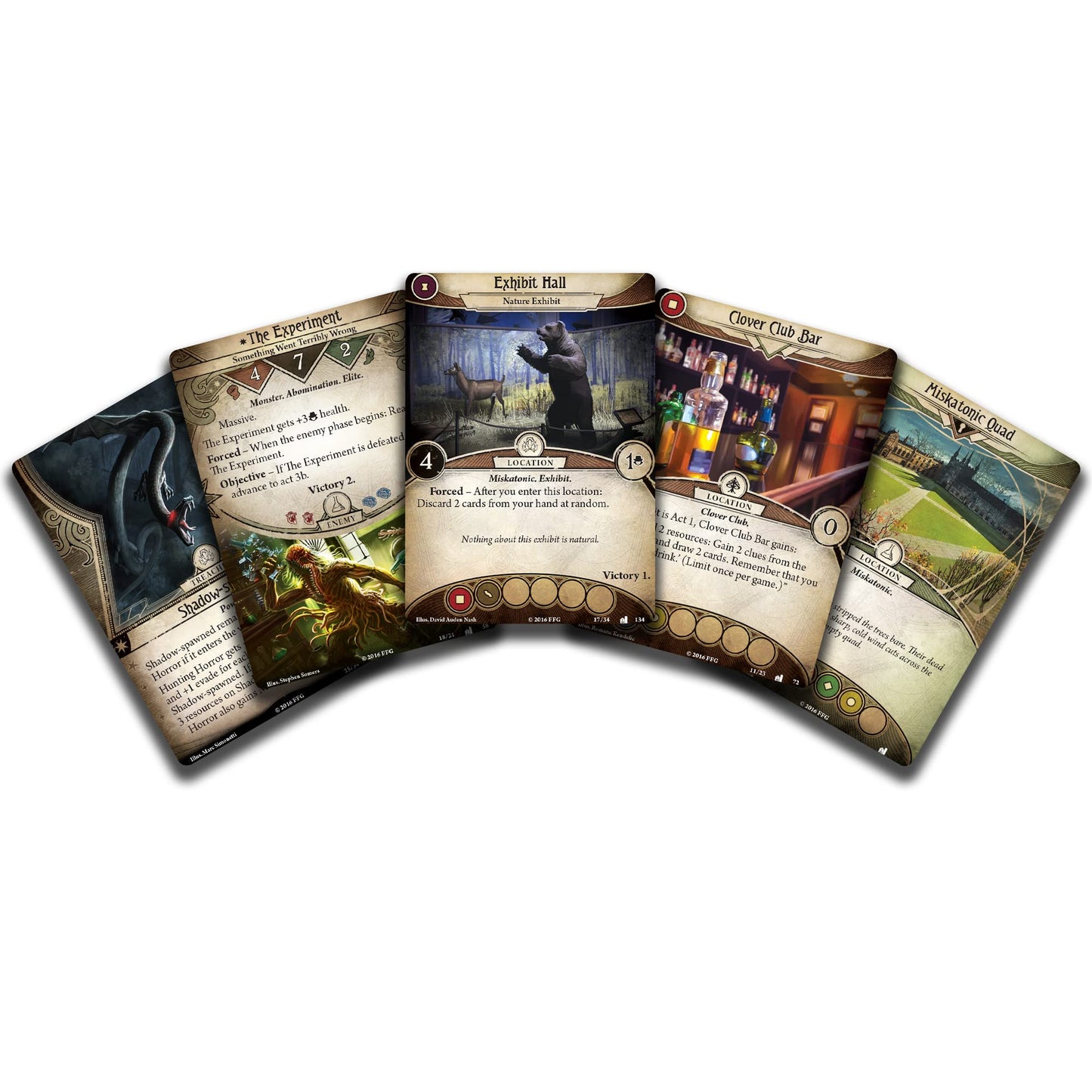 Fantasy Flight Games Arkham Horror The Card Game The Dunwich Legacy Campaign Expansion - Return To The Terror! Lovecraftian Coop
