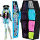 Monster High Skulltimate Secrets Doll & Clothes Accessories Set, Frankie Stein with Dress-Up Locker & 19+ Surprises