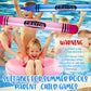 Raiten 6 Pcs Inflatable Crayons Jumbo 41.34 Inch Big Blow up Crayon Set Thick Large Inflatable Crayon Decorations Giant Crayons