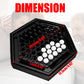 BuleVina Chess Set - Compact Marble Strategy Game for Adults, Perfect for Intellectual Development & Party Fun