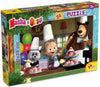 Liscianigiochi 86061 Masha Puzzle Plus 24-Tutti Insieme Impariamo Kids, Multi-Coloured