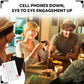 Cards & Conversation 250 Thought-Provoking Conversation Cards - Black and White Cardstock for Families, Friends, and Coworkers