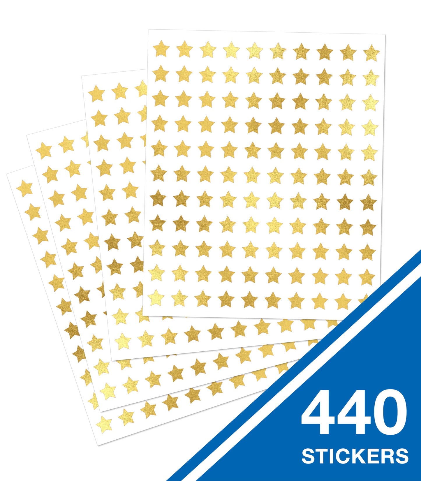 Carson Dellosa Stars, Gold Foil Chart Seals (2166)