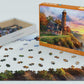 Eurographics Lighthouse Sunset Ocean Cliff Peace Quiet Puzzle, 1000 (6000-0965)