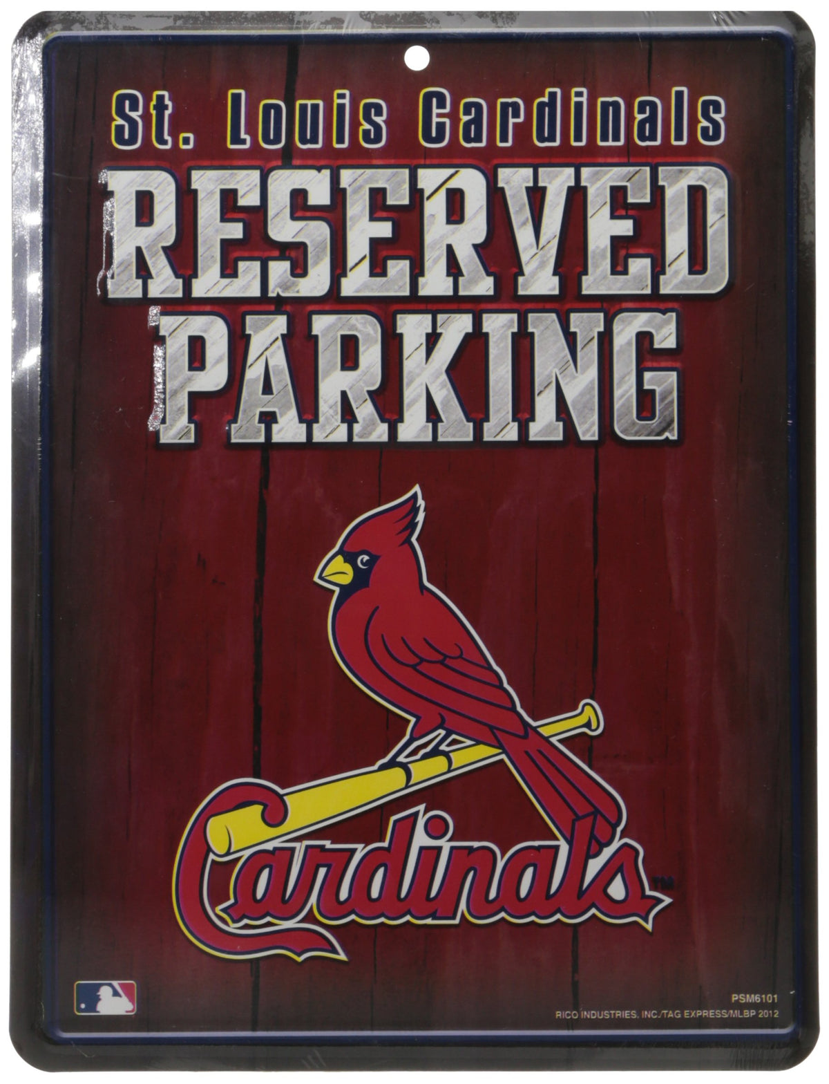 MLB St. Louis Cardinals Parking Sign