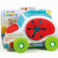 Clementoni- Soft Clemmy Sensory Car: Fun & Developmental Play For Babies & Toddlers, Stimulating Textures, Shapes & Stacking Blocks - Multicolored (6+ Months)