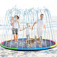 Lewtemi 8 ft Giant Non Slip Splash Pad 96'' for Adult and Dog, Thicken Sprinkler Pool Outdoor Fountaintoy Mat for Pet Dog(Stylis