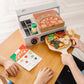 Melissa & Doug Top & Bake Wooden Pizza Counter Play Set With Play Food (41 Pcs) Preschool Toy Pizza, Wooden Food Set, Pretend Se